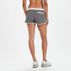 Tavi Short | Grey Linen Texture