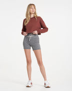 Halo Vintage Short | Heather Grey