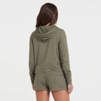 Halo Essential Hoodie | Light Oregano Heather