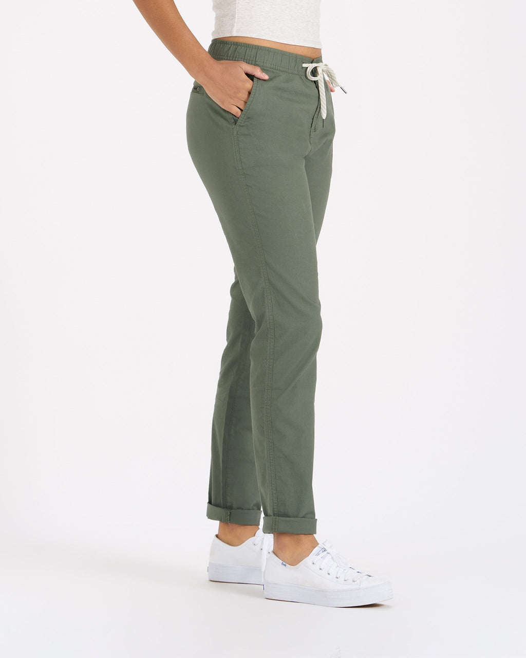 Womens Ripstop Pant - Long | Army