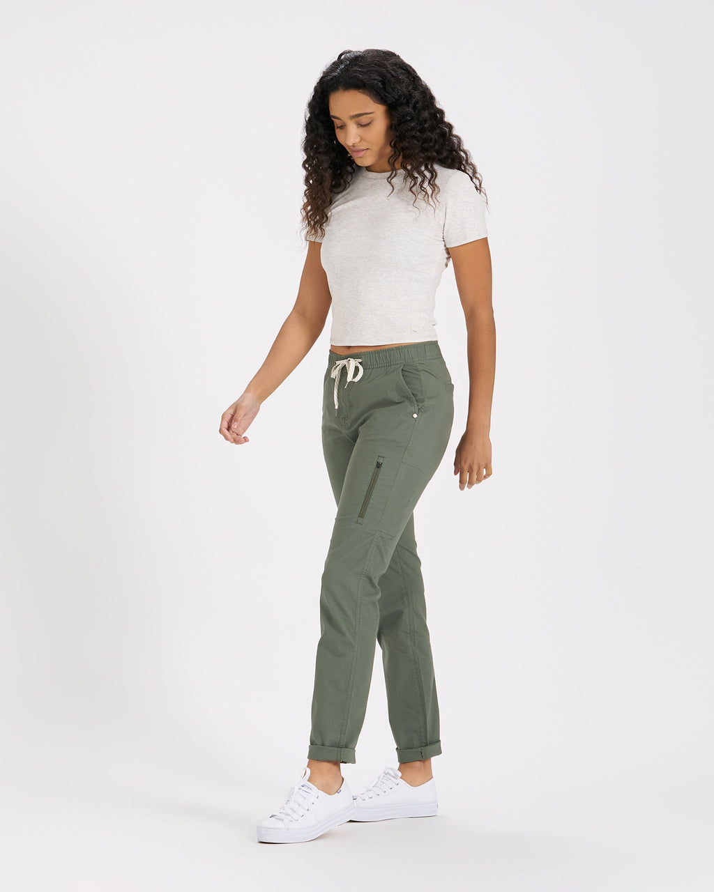 Womens Ripstop Pant - Long | Army