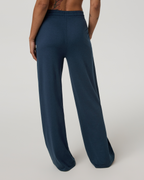 Halo Essential Wideleg Pant | Blue Coast Heather