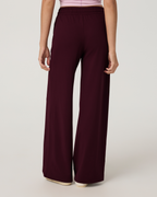Halo Essential Wideleg Pant - Short | Cherry Noir