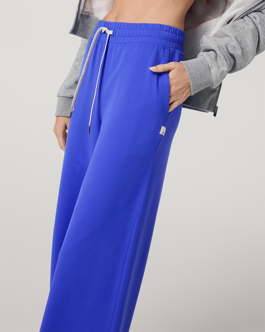 Halo Essential Wideleg Pant | Electric Blue