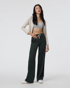 Halo Essential Wideleg Pant | Aspen Heather