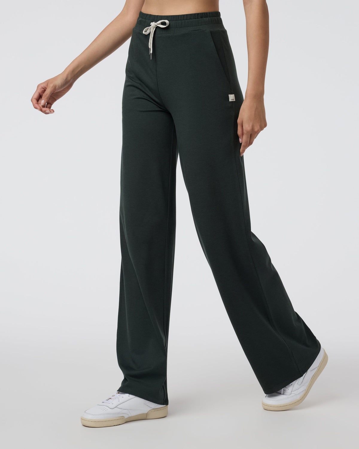 Halo Essential Wideleg Pant | Aspen Heather