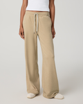 Halo Essential Wideleg Pant | Khaki Heather