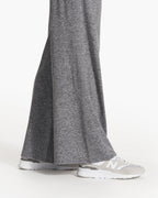 Halo Essential Wideleg Pant - Long | Heather Grey