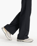 Womens Vuori Meta™ Wideleg Pant - Long | Black