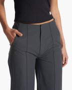 Womens Vuori Meta™ Wideleg Pant | Charcoal