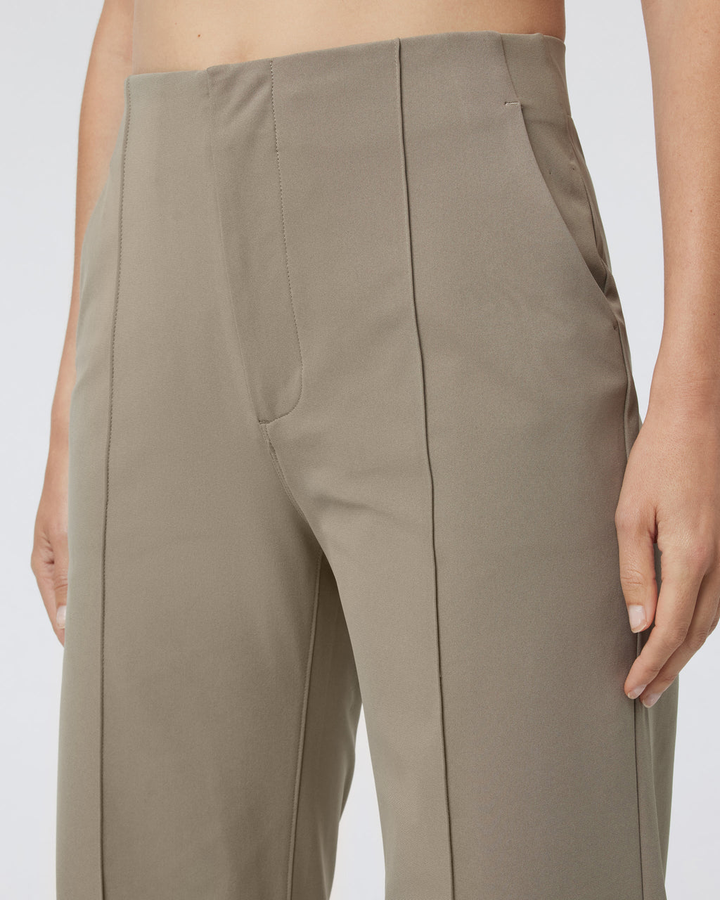 Womens Vuori Meta™ Wideleg Pant | Taupe