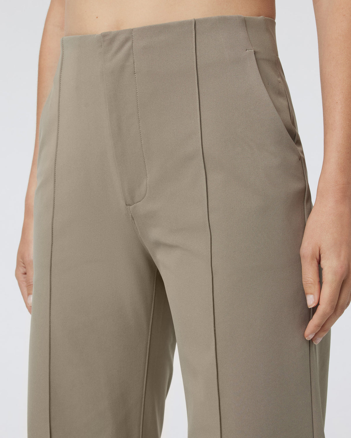 Womens Vuori Meta™ Wideleg Pant | Taupe