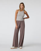 Villa Wideleg Pant | Chocolate