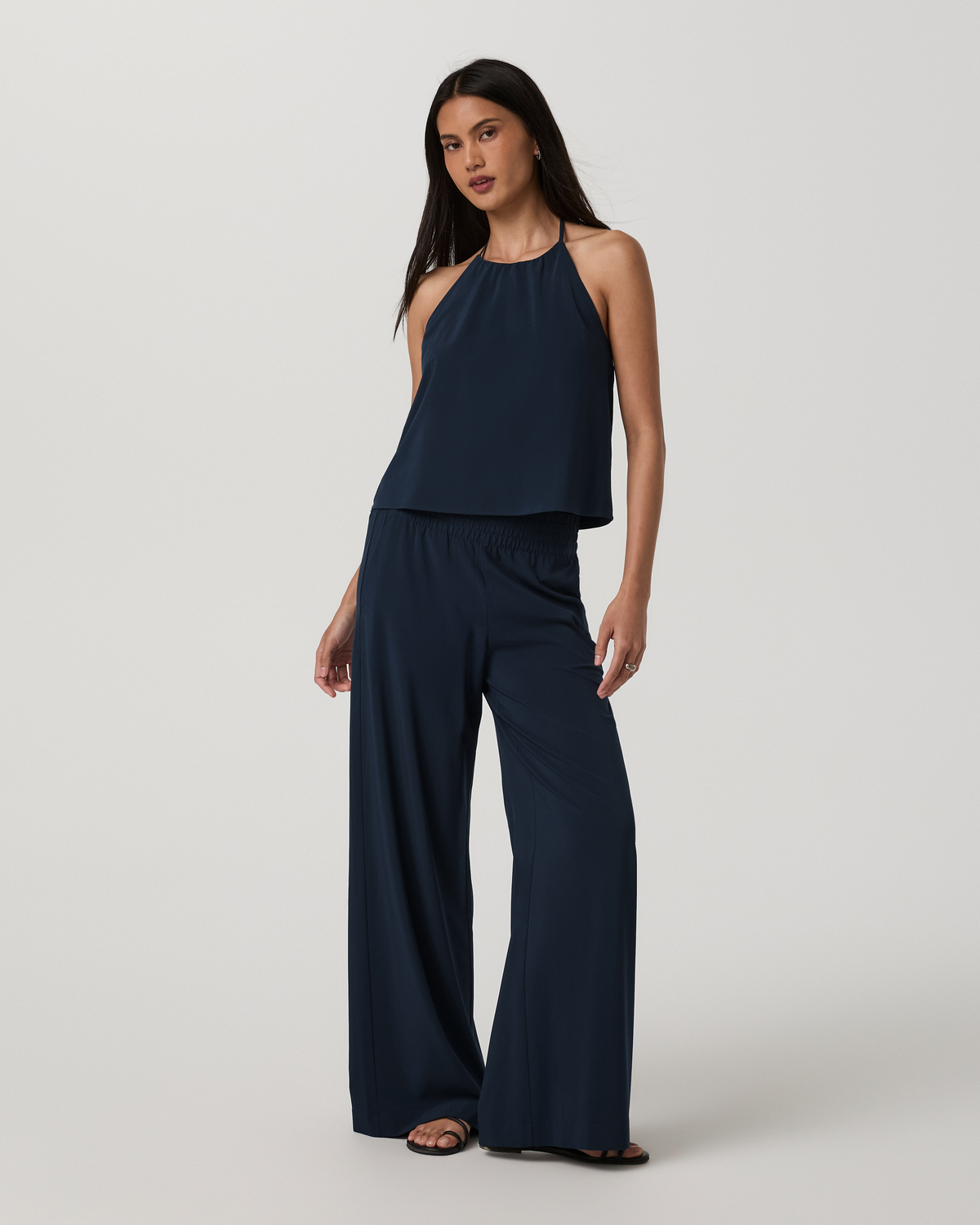 Villa Wideleg Pant - Short | Ink