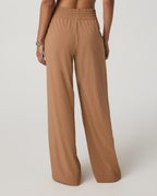 Villa Wideleg Pant | Tobacco Brown