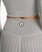 Textured Chilled Out Legging | Houndstooth