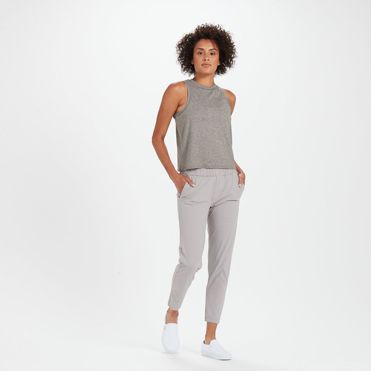 Miles Ankle Pant | Clay