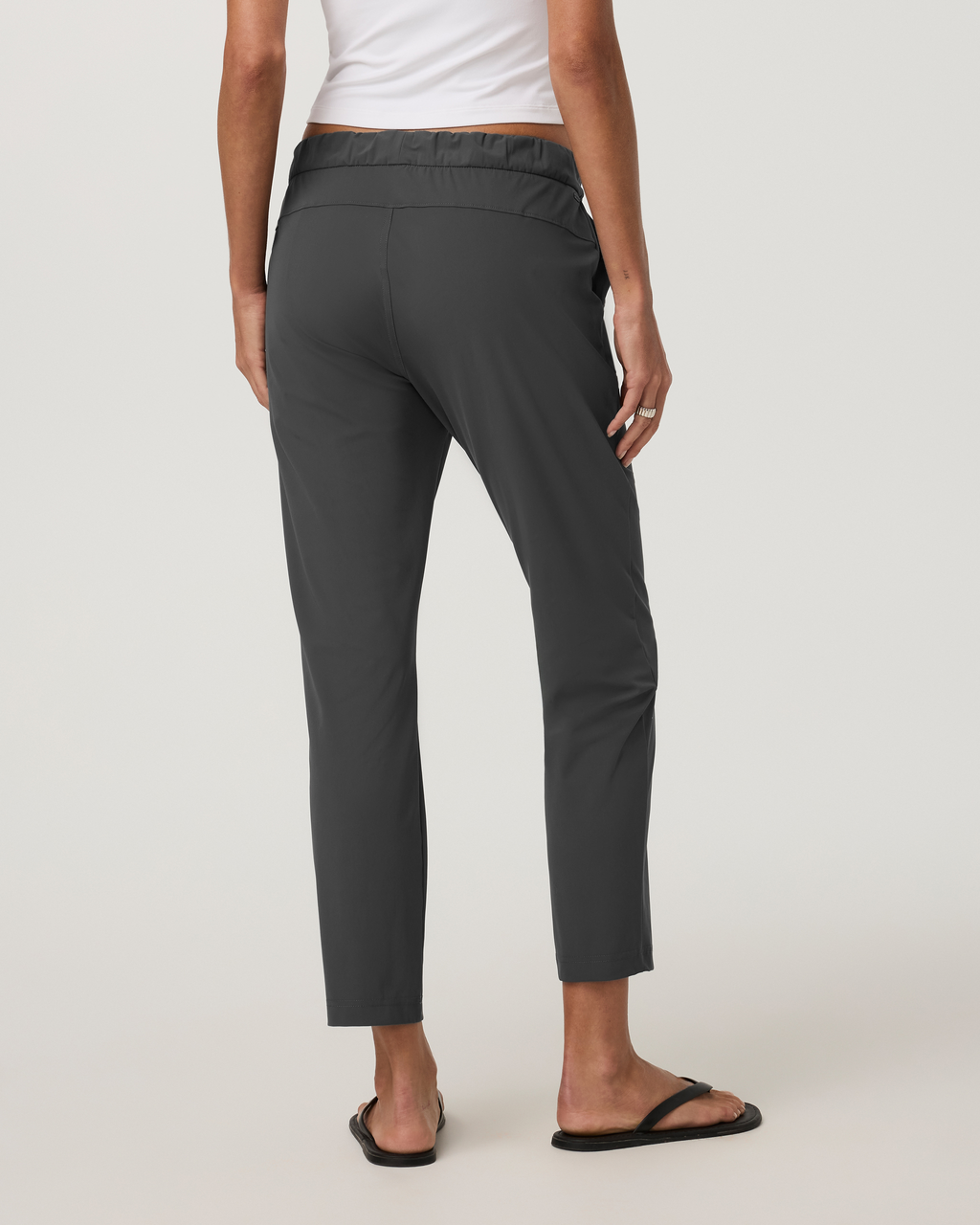 Miles Ankle Pant | Dark Pewter