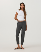 Miles Ankle Pant | Dark Pewter