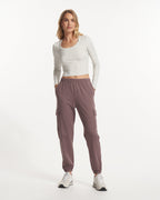 Boyfriend Cargo Sweatpant | Hazel Heather
