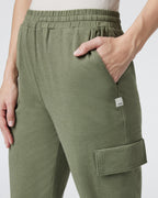 Boyfriend Cargo Sweatpant | Dark Metal Heather