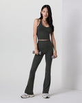 Halo Slim Flare Pant | Kale