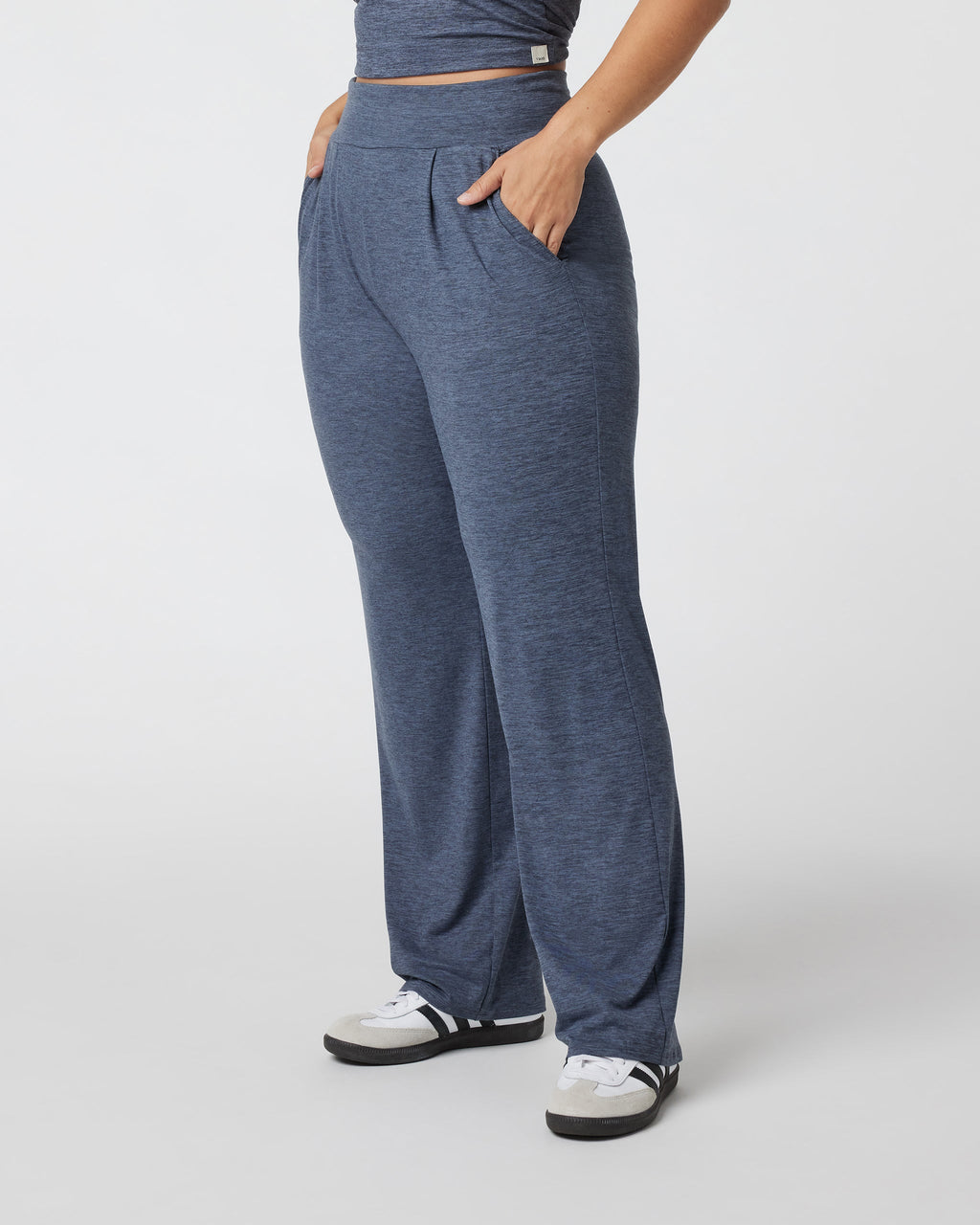 Lux At Ease Straight | Azure Heather