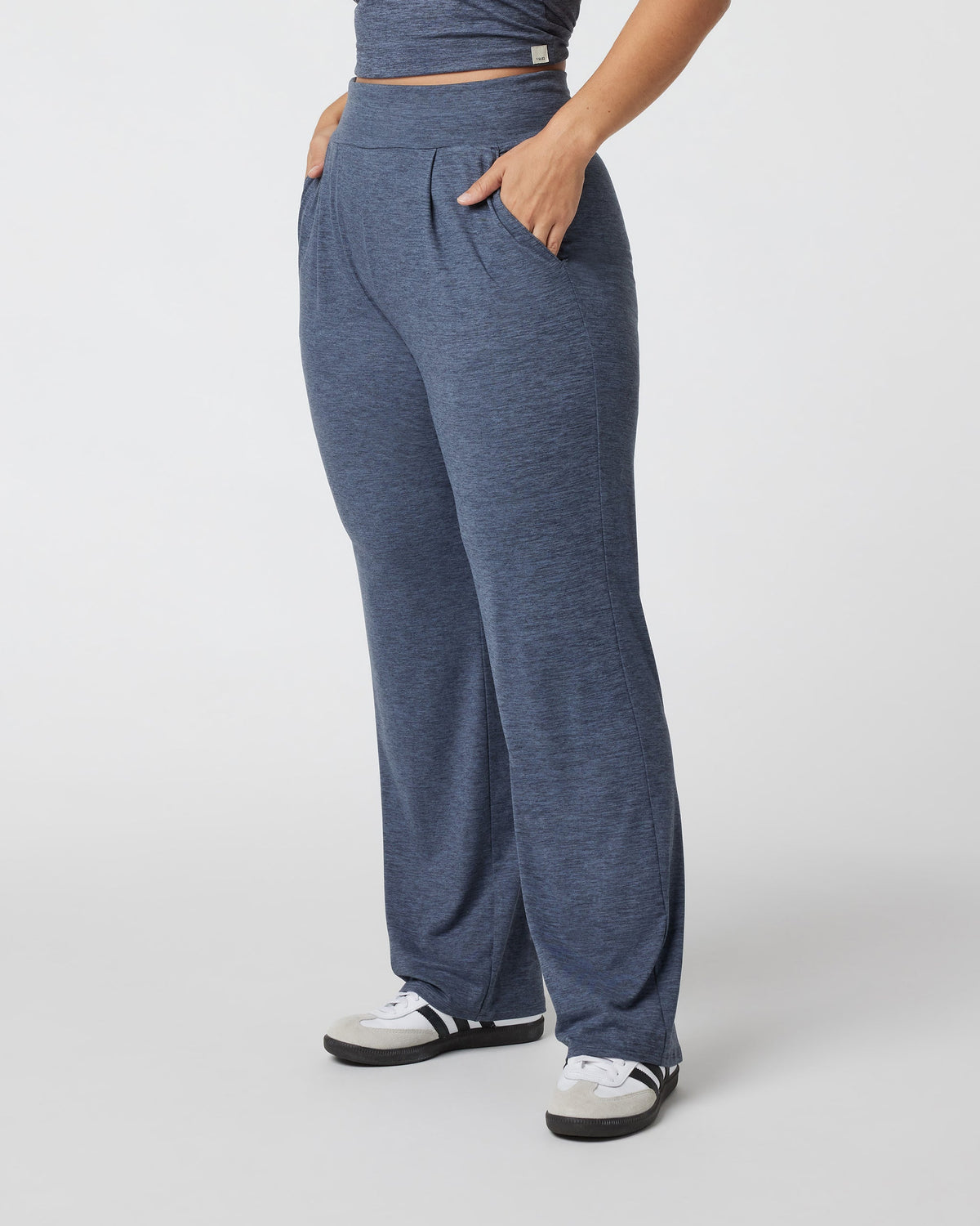 Lux At Ease Straight | Azure Heather
