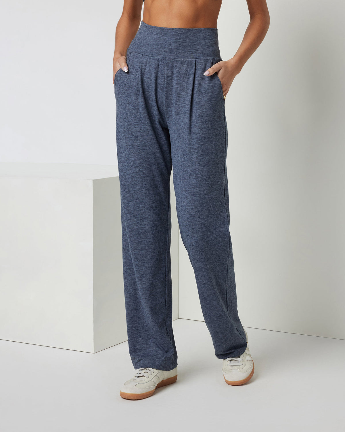 Lux At Ease Straight | Azure Heather