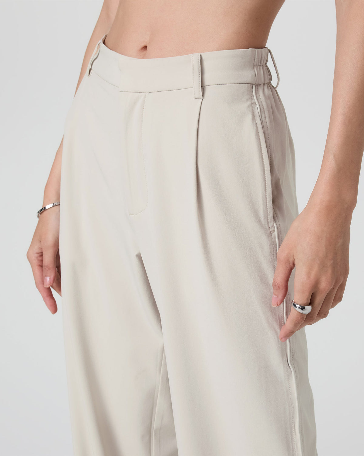 Villa Trouser | Mushroom