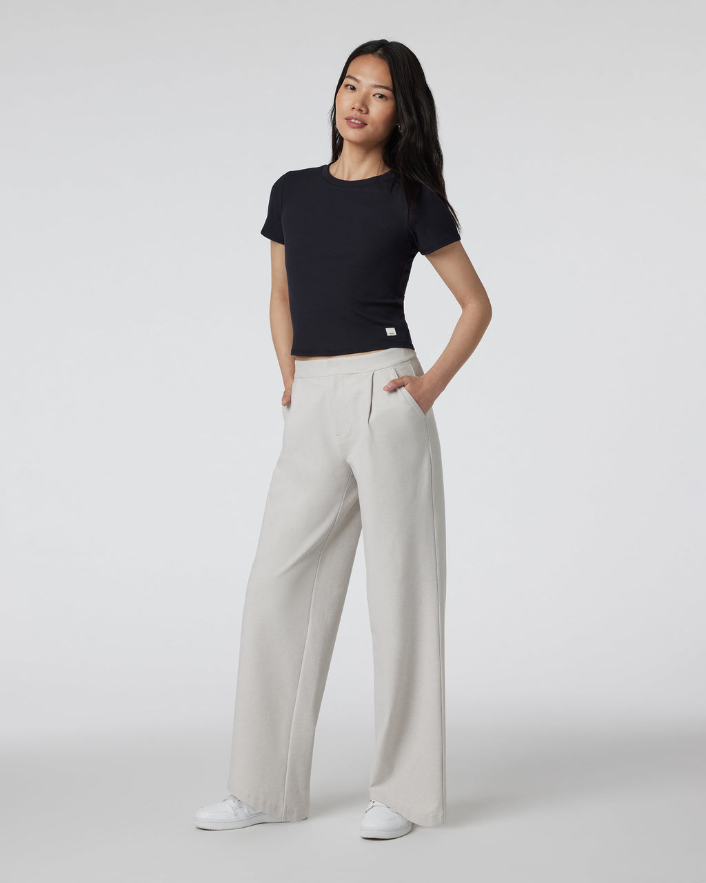 Elevation Trouser | Ecru Heather