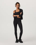 Vuori AllTheForm™ Legging | Black Blurred Torrent