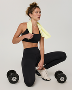 Vuori AllTheForm™ Pocket Legging | Black Tonal