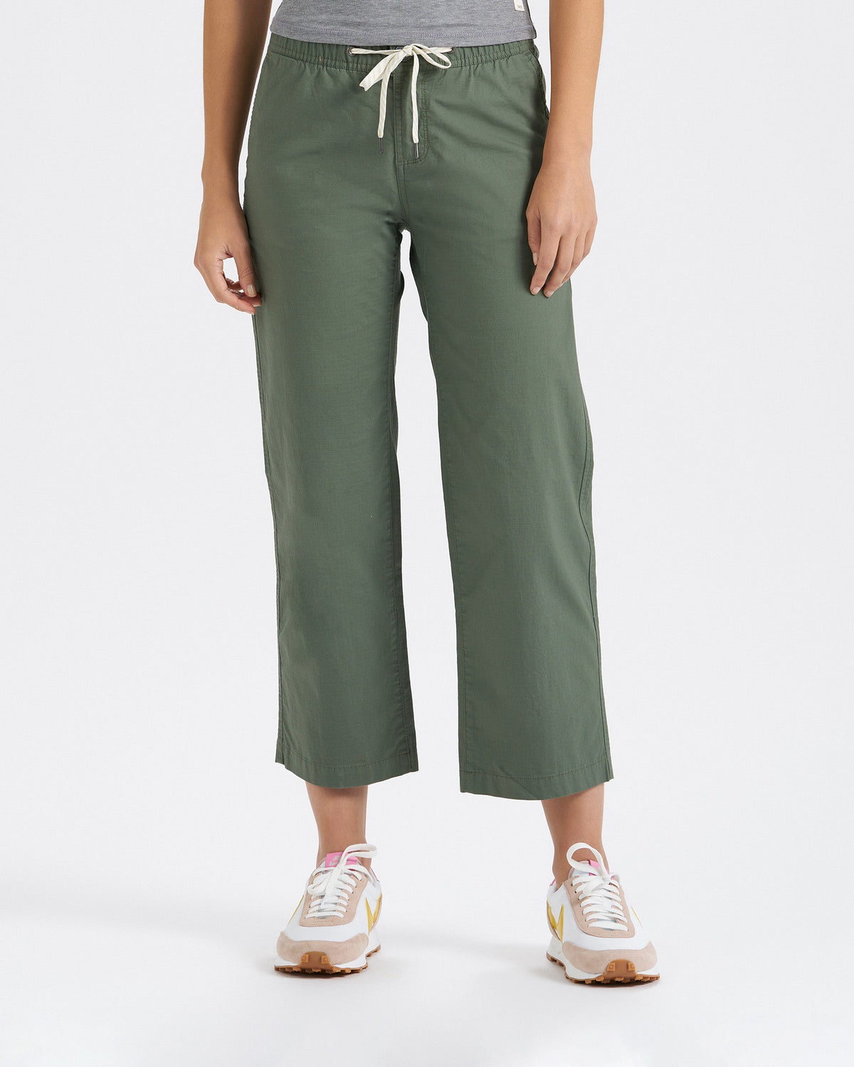 Womens Ripstop Wideleg | Army