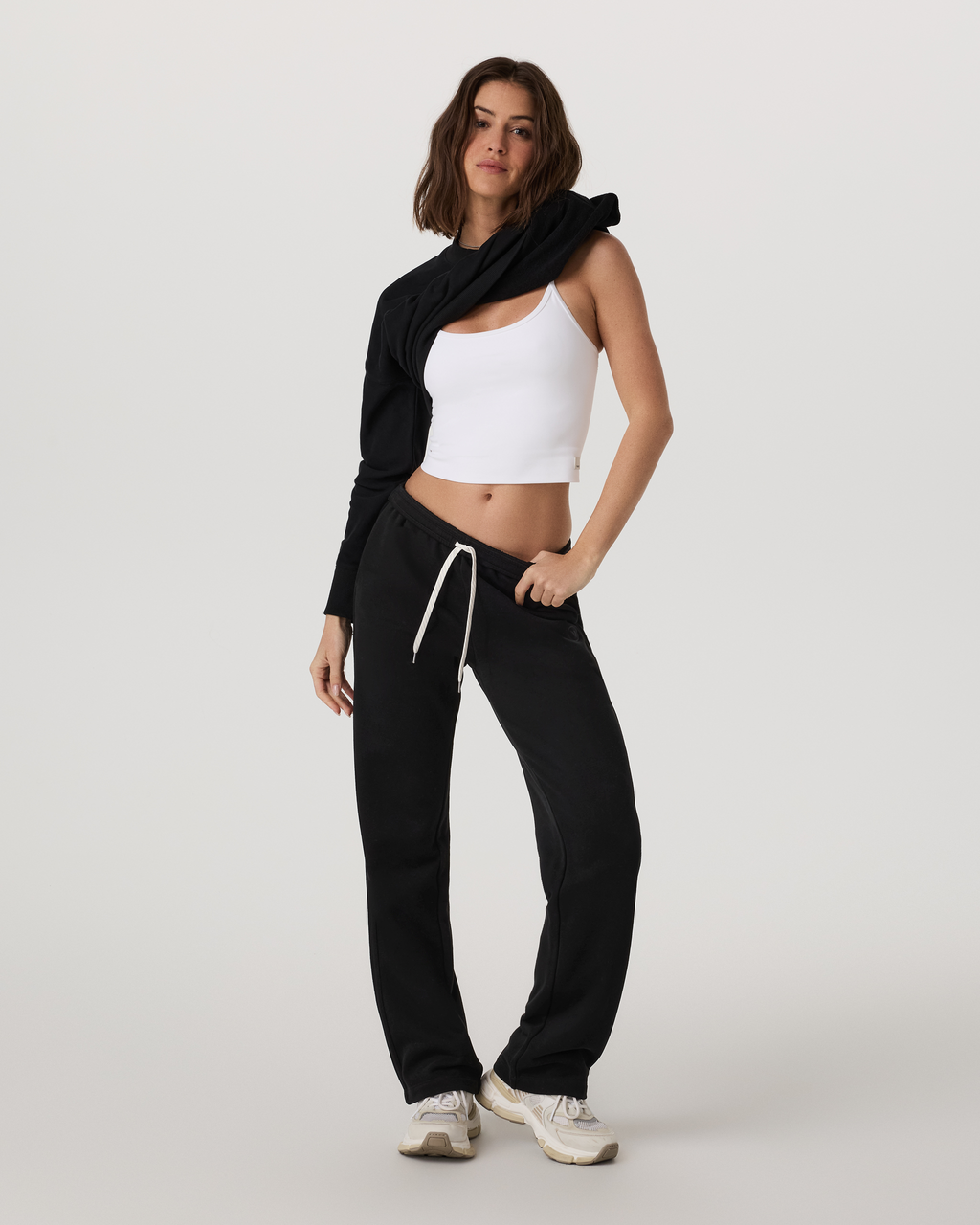 Sedona Straight Leg Sweatpant | Black