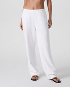 Sedona Straight Leg Sweatpant | White