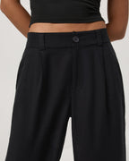 Trestles Twill Wideleg | Black