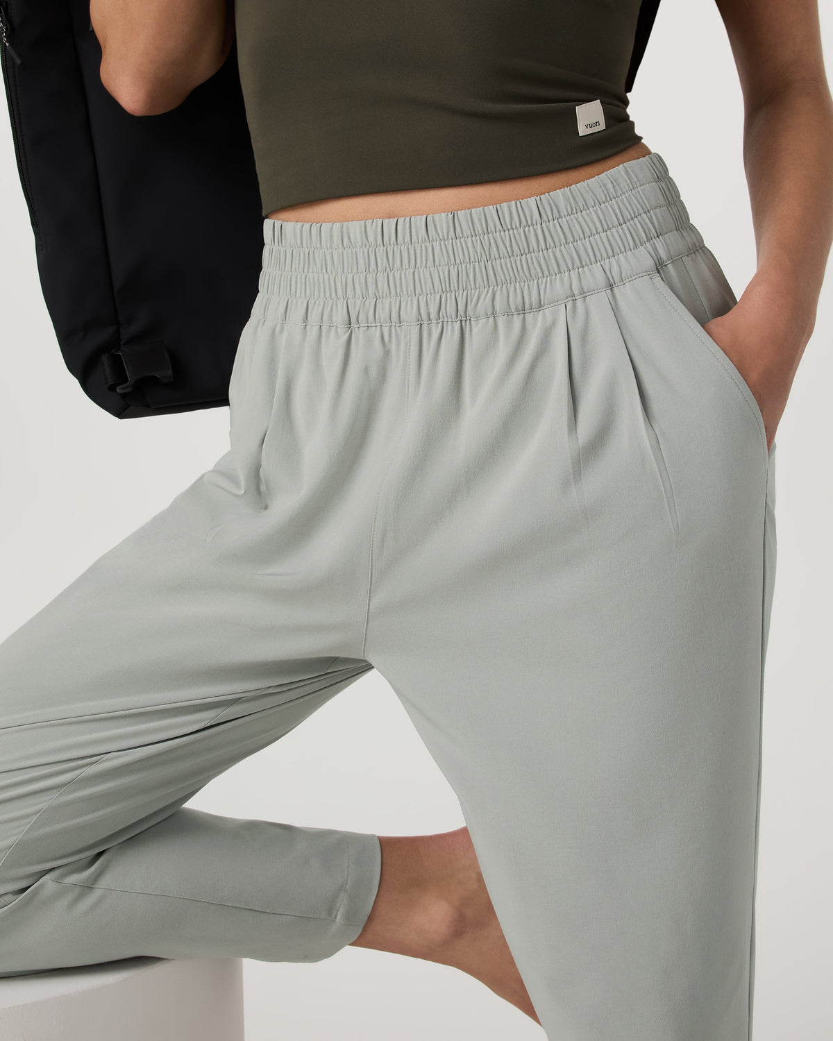 Villa Ankle Pant | Talc