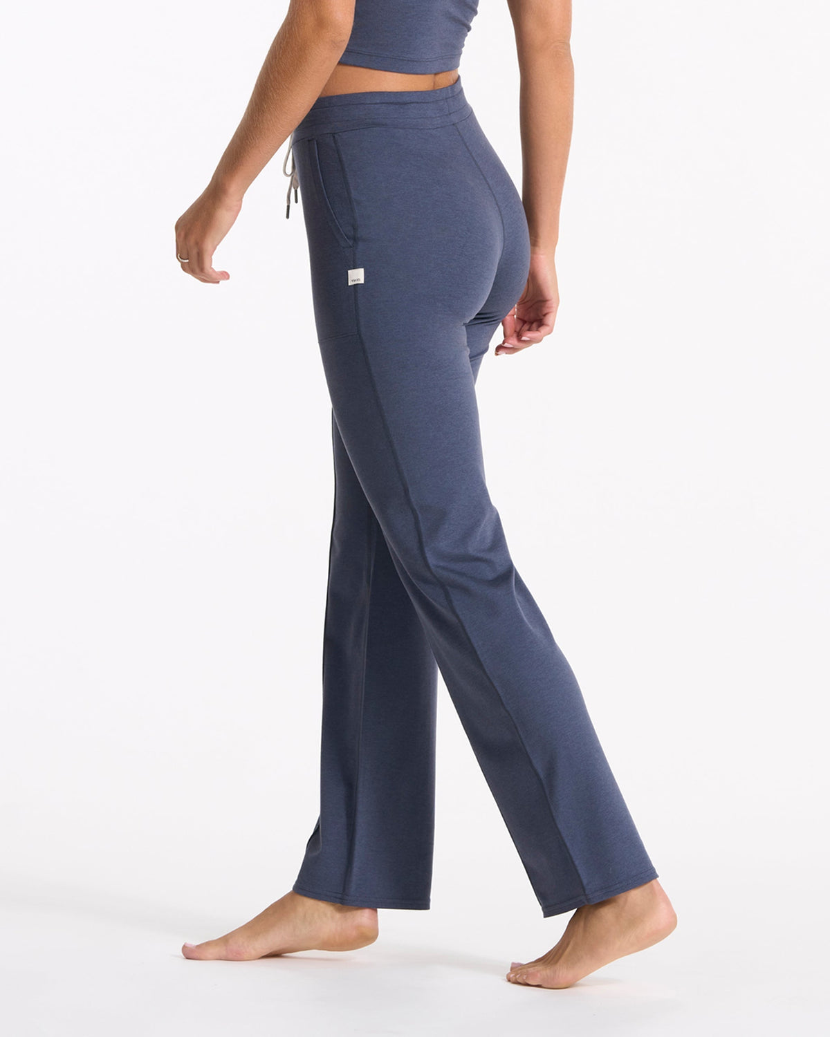 Halo Wide Leg Flare | Azure Heather