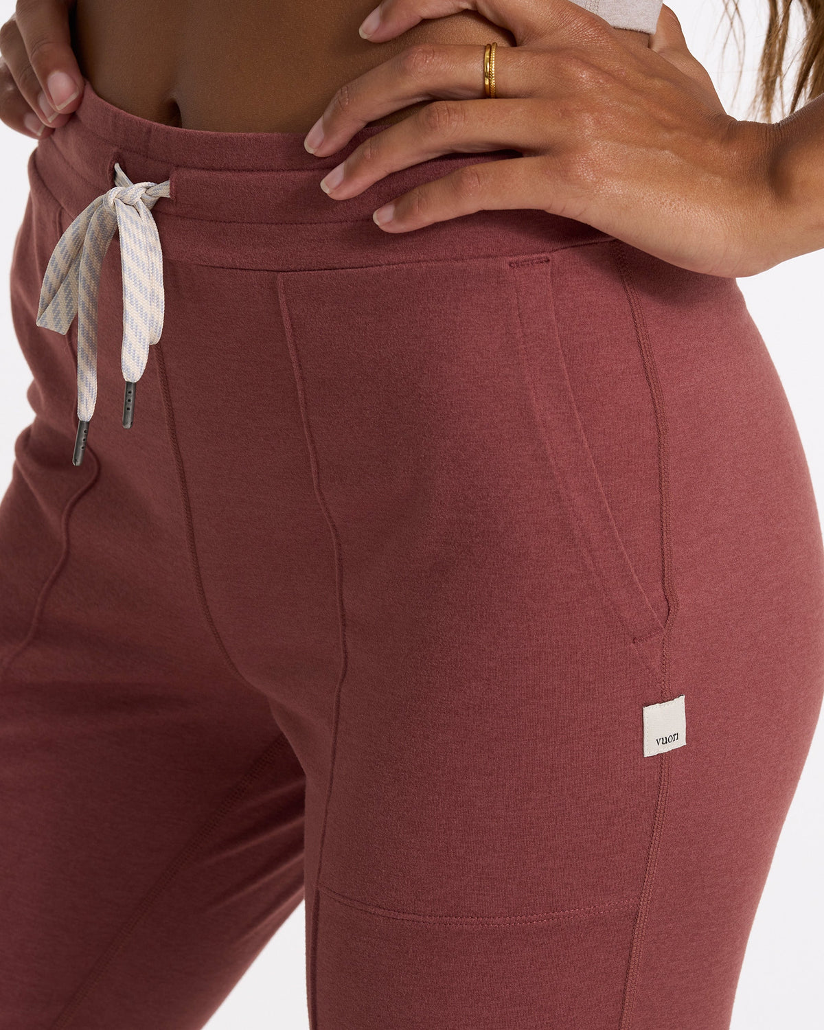 Halo Wide Leg Flare Pant | Rosewood Heather