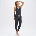 Lux Jumpsuit | Charcoal Heather