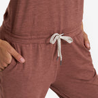 Lux Jumpsuit | Terracotta Heather