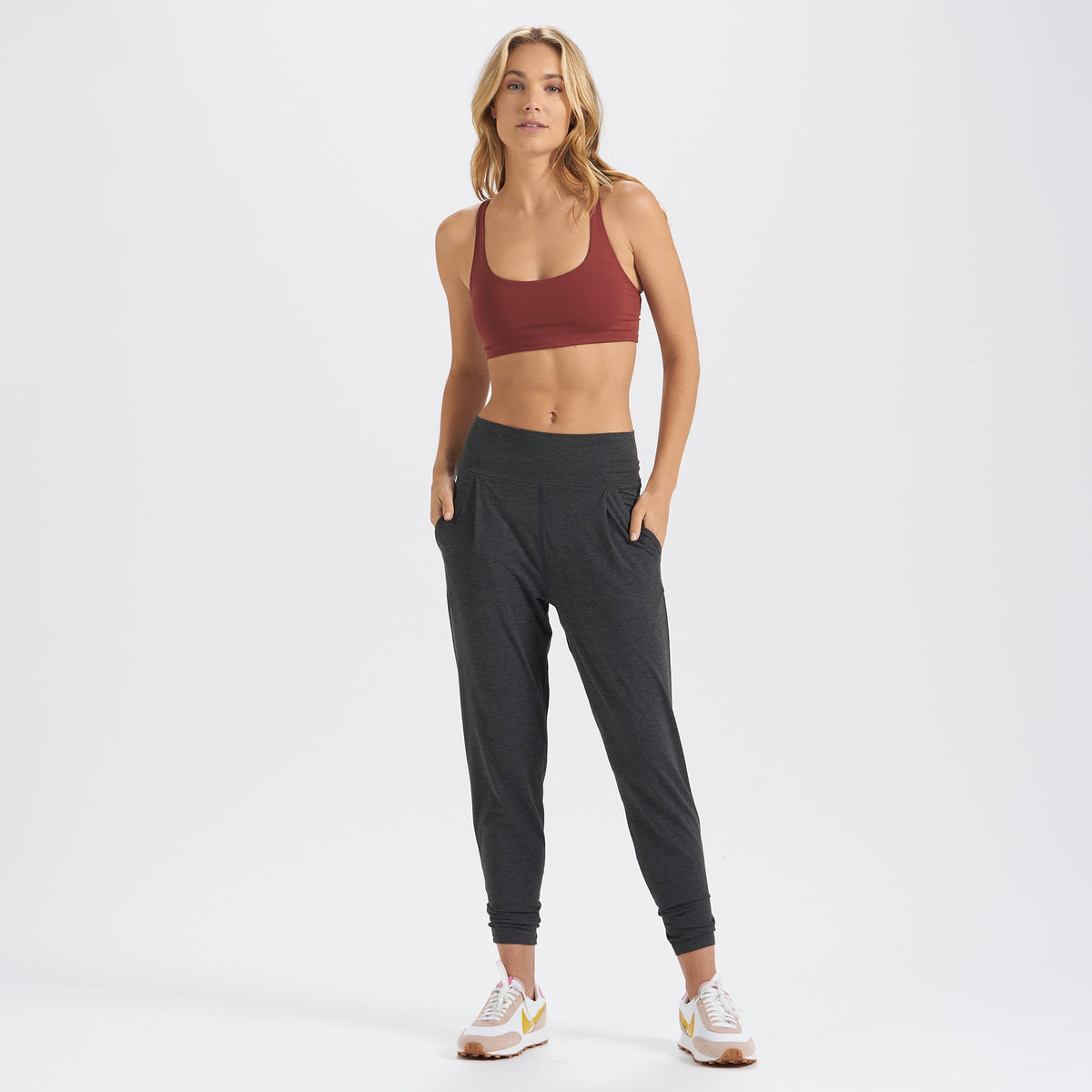 Lux At Ease Pant | Charcoal Heather