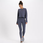 Rib Studio Legging | Azure