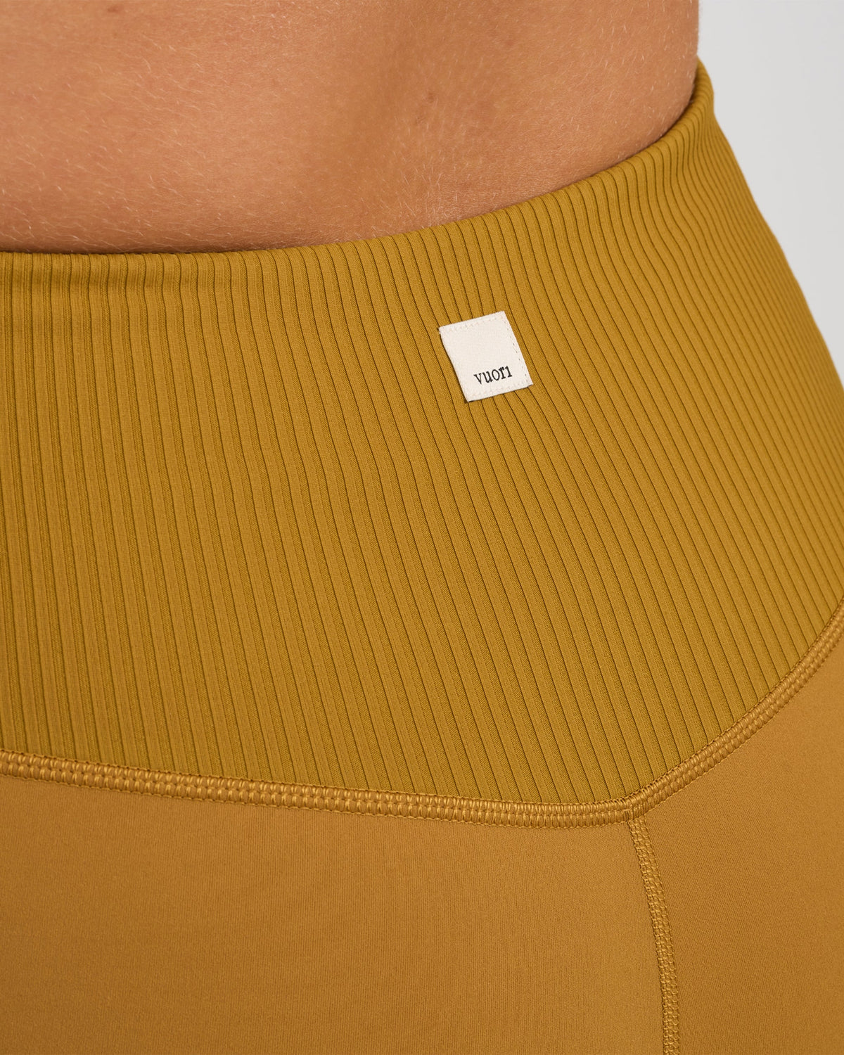 Rib Studio Legging | Dark Golden