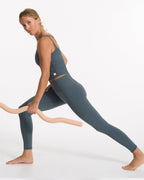 Rib Studio Legging | Stone