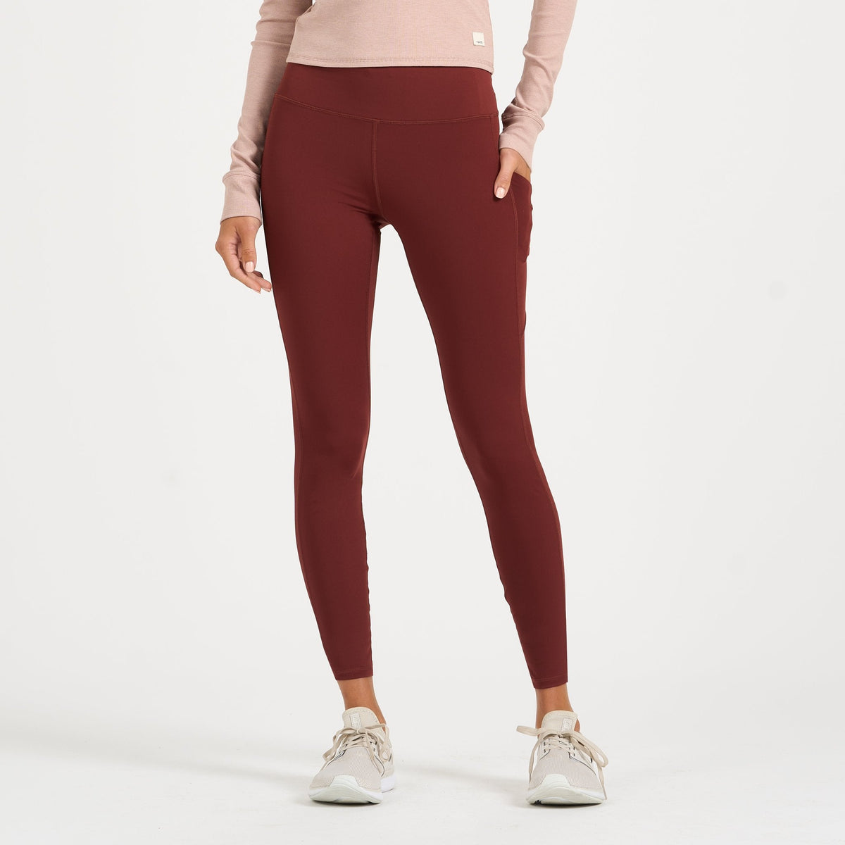 Stride Legging | Brick