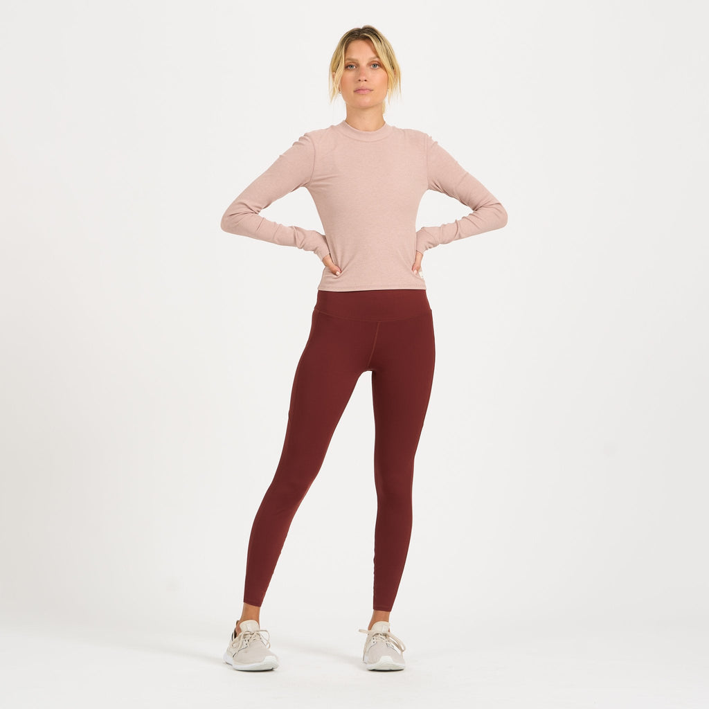 Stride Legging | Brick