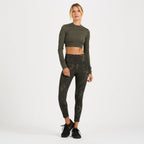 Stride Legging | Oregano Camo Flower