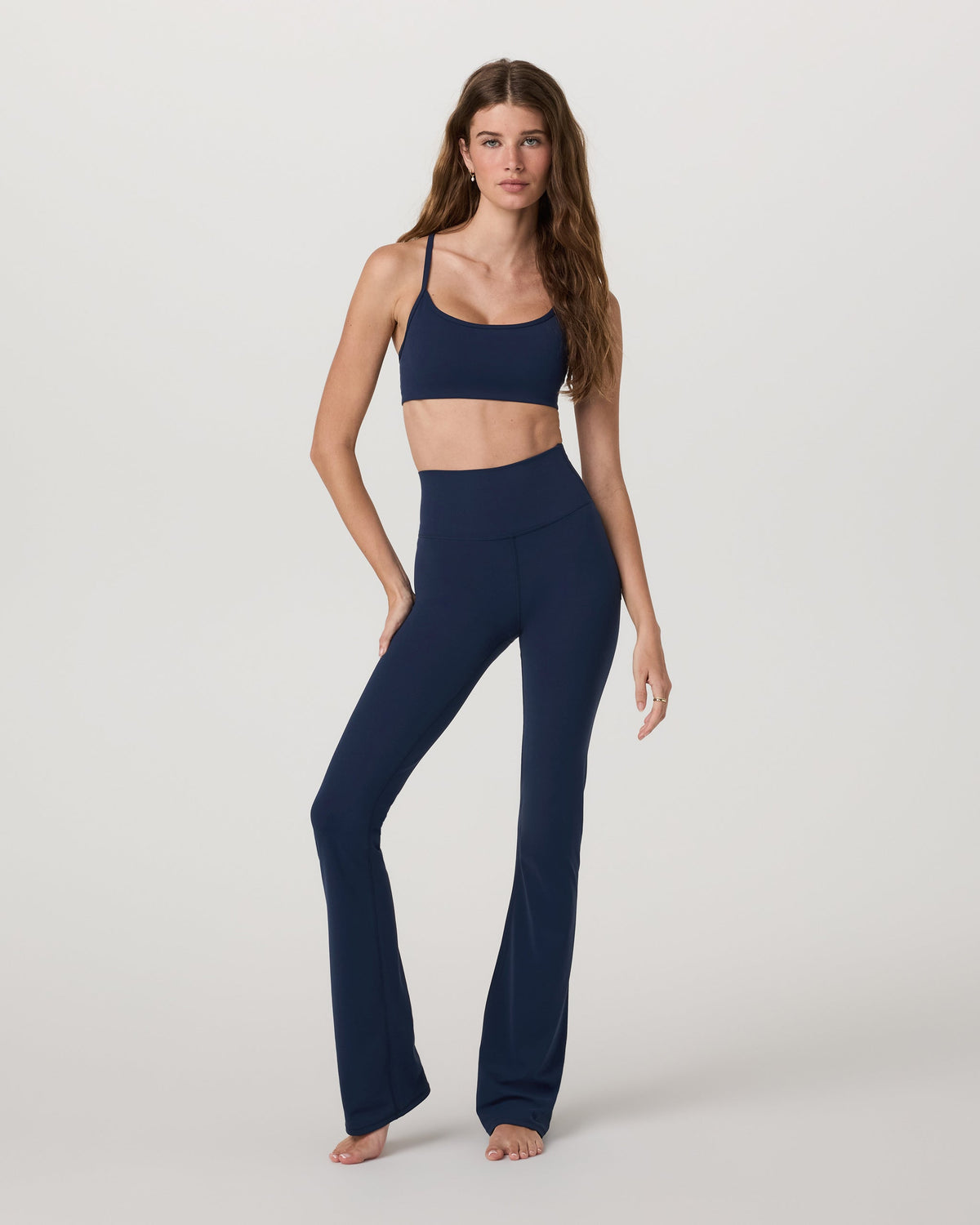 Vuori AllTheFeels™ Slim Flare | Blue Coast